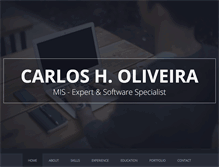 Tablet Screenshot of carlosholiveira.com